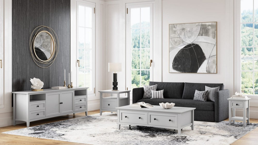 Modus Furniture - Grace Drink Tbl - El Gry - PNKG22D view 5