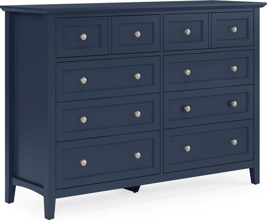 Modus Furniture - Grace Eight Drawer Dresser in Blueberry (2024) - PNKX82A view 1