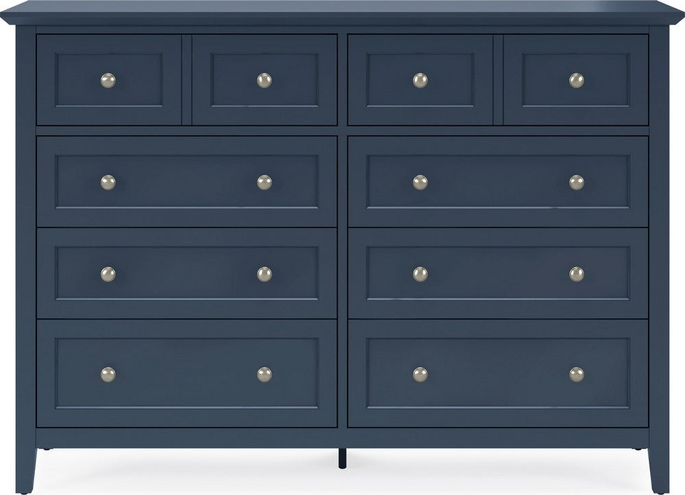 Modus Furniture - Grace Eight Drawer Dresser in Blueberry (2024) - PNKX82A view 2