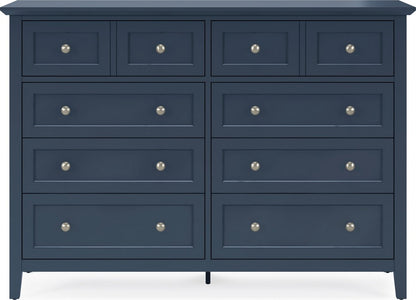 Modus Furniture - Grace Eight Drawer Dresser in Blueberry (2024) - PNKX82A view 2