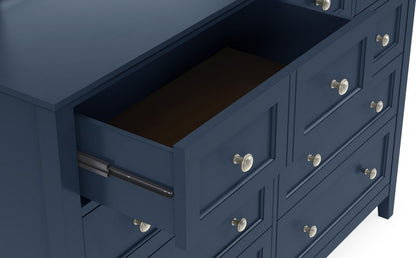 Modus Furniture - Grace Eight Drawer Dresser in Blueberry (2024) - PNKX82A view 4