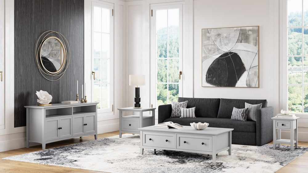 Modus Furniture - Grace Ent Console 64W - El Gry - PNKG26 view 5