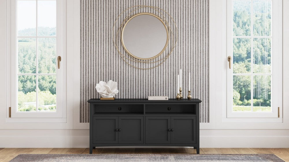 Modus Furniture - Grace Ent Console 64W - Rvn - PNRB26 view 4