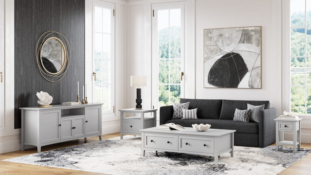 Modus Furniture - Grace Ent Console 74W - El Gry - PNKG26A view 5