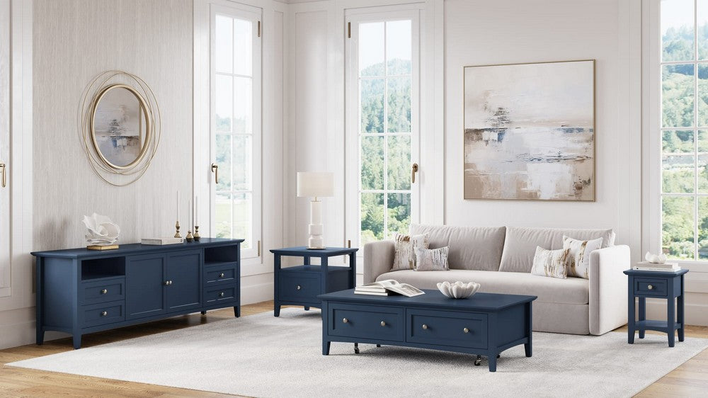 Modus Furniture - Grace Ent Console 84W - Blbry - PNKX26B view 5