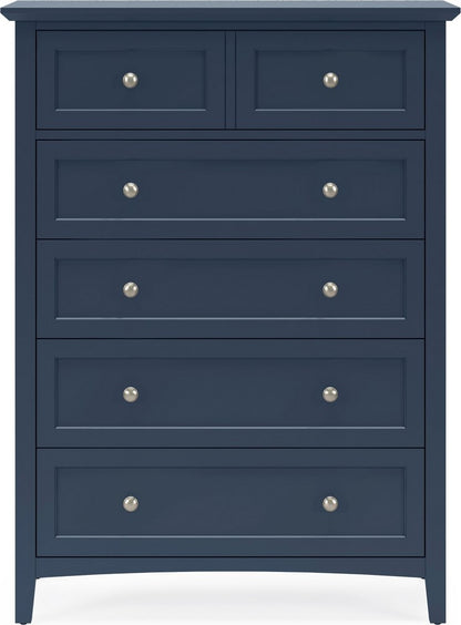 Modus Furniture - Grace Five Drawer Chest in Blueberry (2024) - PNKX84A view 2
