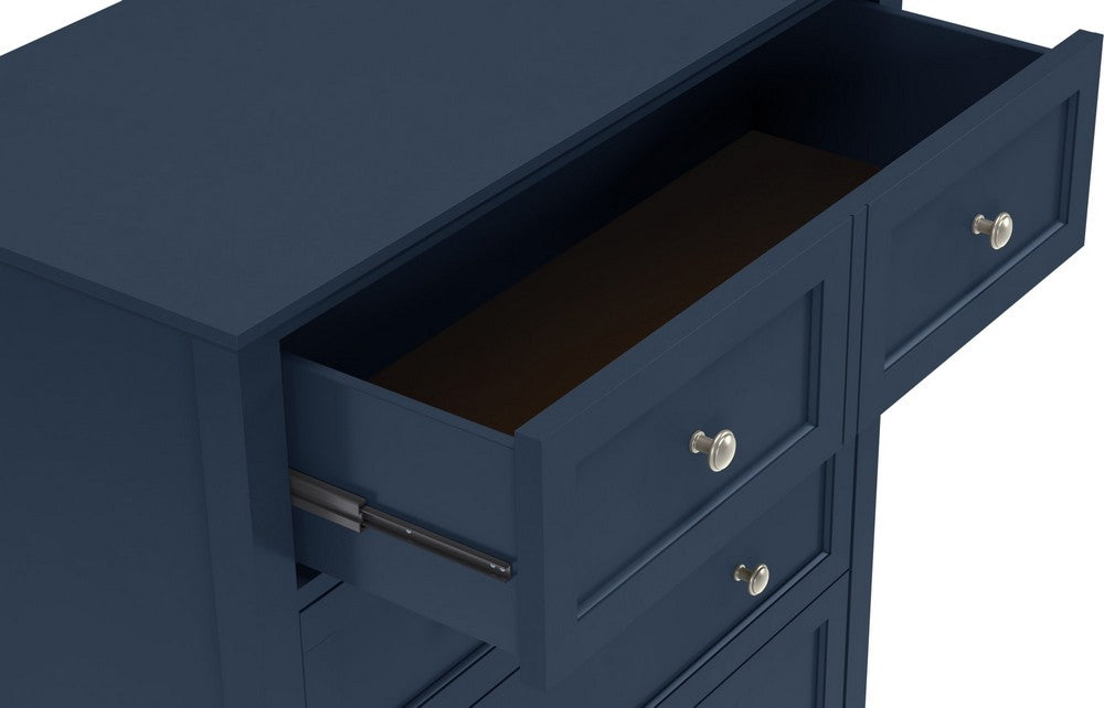 Modus Furniture - Grace Five Drawer Chest in Blueberry (2024) - PNKX84A view 4