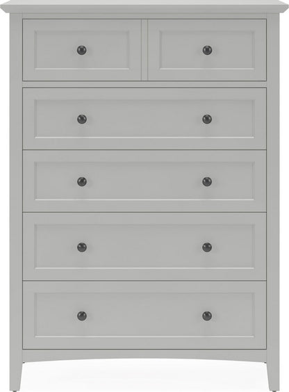 Modus Furniture - Grace Five Drawer Chest in Elephant Gray (2024) - PNKG84A view 2