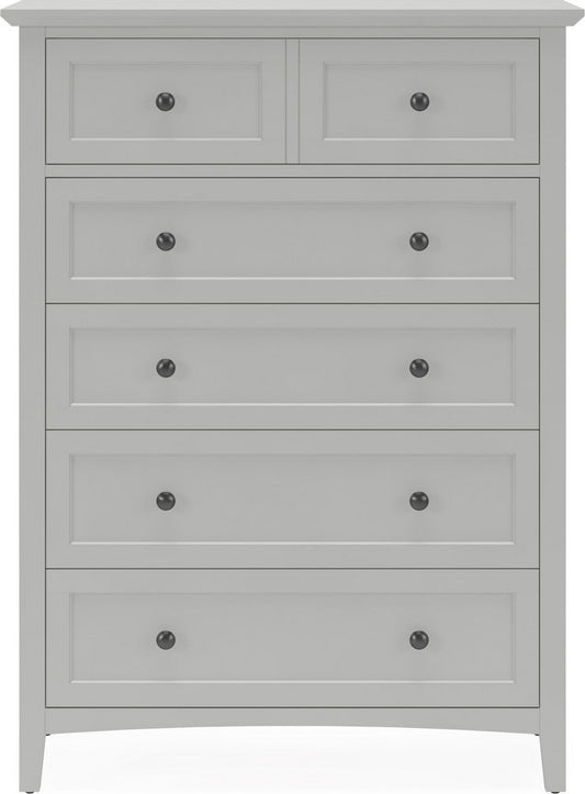 Modus Furniture - Grace Five Drawer Chest in Elephant Gray (2024) - PNKG84A view 2