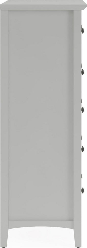 Modus Furniture - Grace Five Drawer Chest in Elephant Gray (2024) - PNKG84A view 3