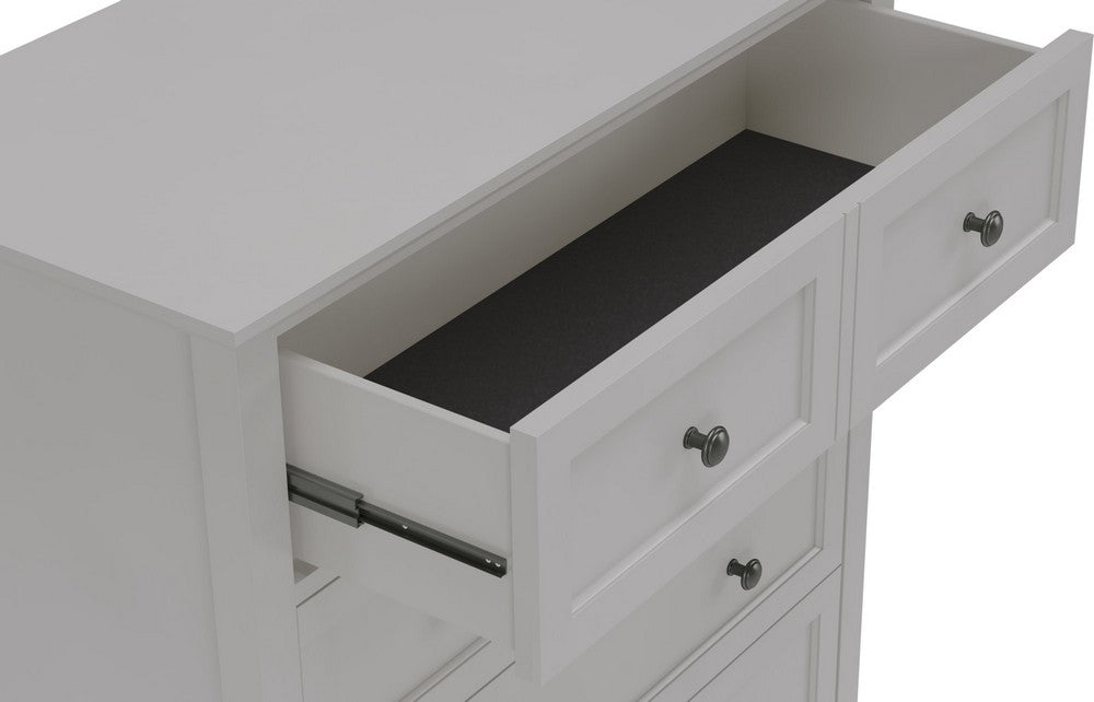 Modus Furniture - Grace Five Drawer Chest in Elephant Gray (2024) - PNKG84A view 4