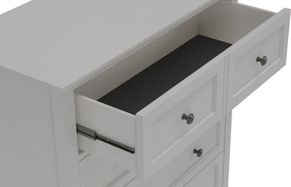 Modus Furniture - Grace Five Drawer Chest in Elephant Gray (2024) - PNKG84A view 4