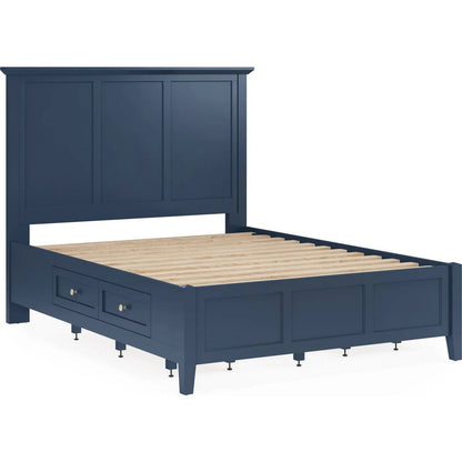 Modus Furniture - Grace Four Drawer California King-size Platform Storage Bed in Blueberry - PNKXD6 view 4