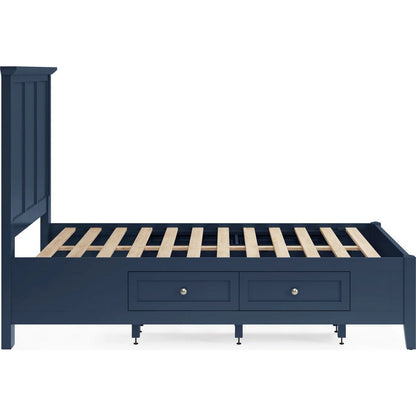 Modus Furniture - Grace Four Drawer California King-size Platform Storage Bed in Blueberry - PNKXD6 view 6