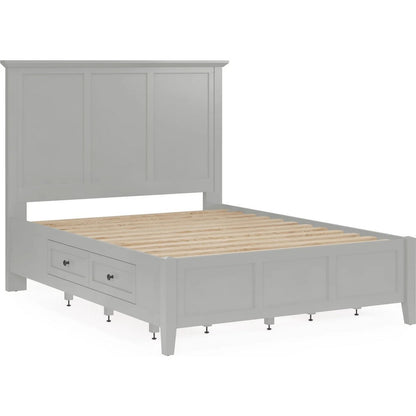 Modus Furniture - Grace Four Drawer California King-size Platform Storage Bed in Elephant Grey - PNKGD6 view 4