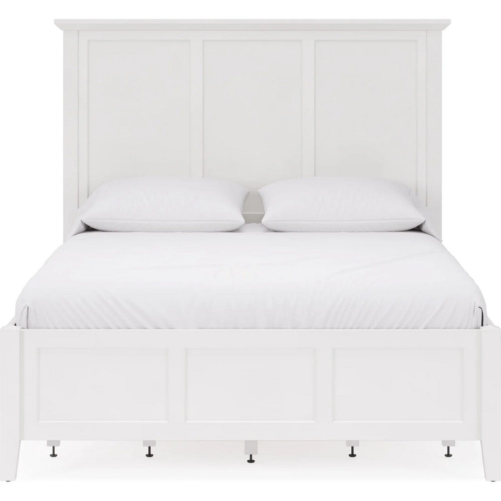 Modus Furniture - Grace Four Drawer California King-size Platform Storage Bed in Snowfall White - PNRAD6 view 2