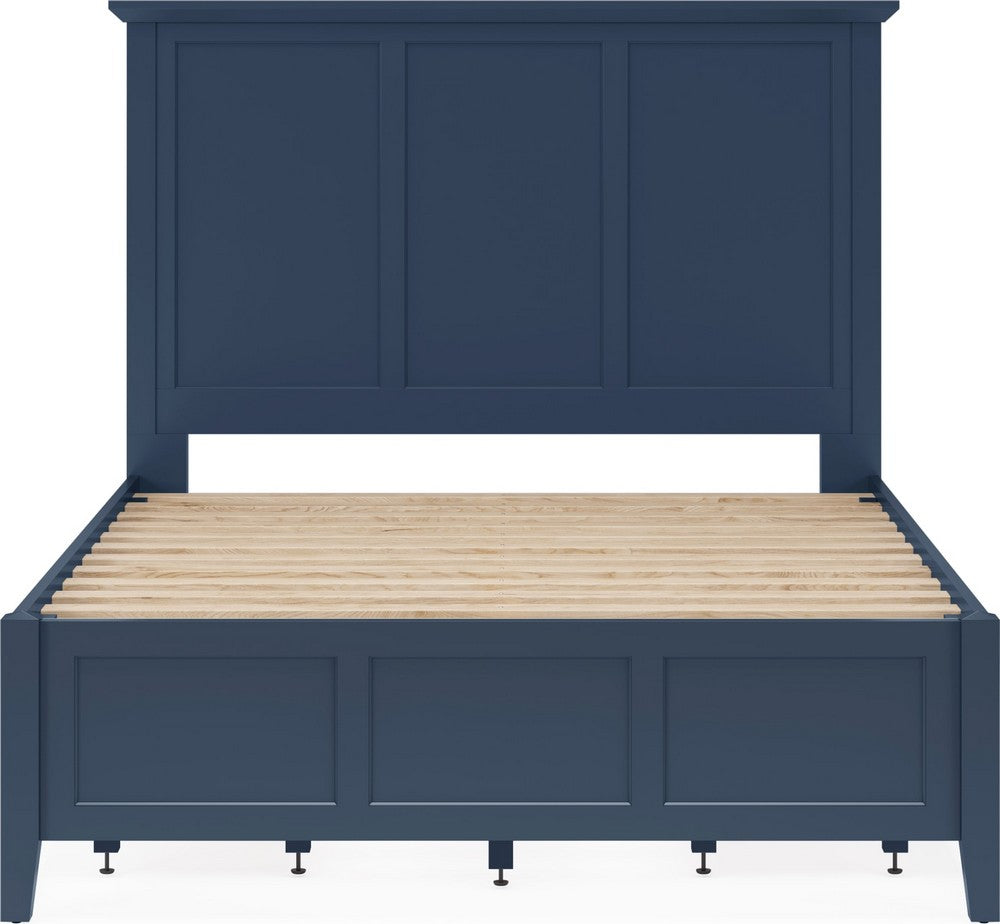 Modus Furniture - Grace Four Drawer Full-size Platform Storage Bed in Blueberry - PNKXD4 view 5