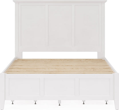 Modus Furniture - Grace Four Drawer Full-size Platform Storage Bed in Snowfall White - PNRAD4 view 5