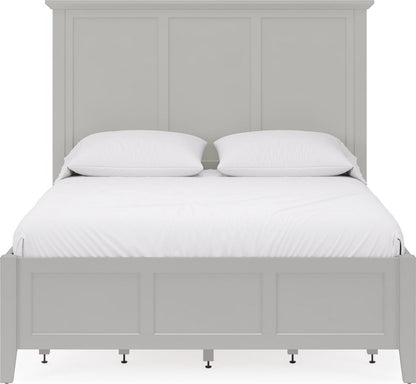 Modus Furniture - Grace Four Drawer Queen-size Platform Storage Bed in Elephant Grey - PNKGD5 view 2