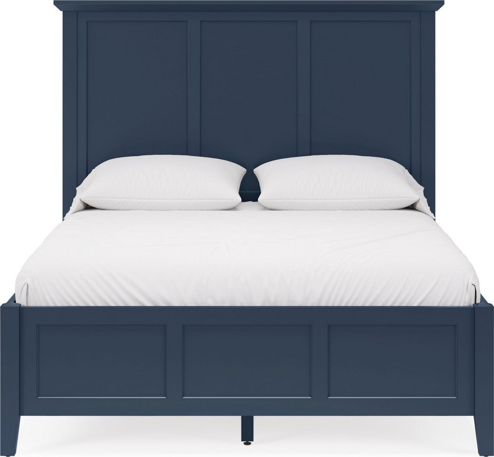 Modus Furniture - Grace King-size Three Panel Bed in Blueberry - PNKXL7 view 2
