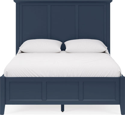 Modus Furniture - Grace King-size Three Panel Bed in Blueberry - PNKXL7 view 2