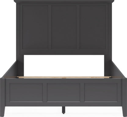 Modus Furniture - Grace King-size Three Panel Bed in Raven Black - PNRBL7 view 5