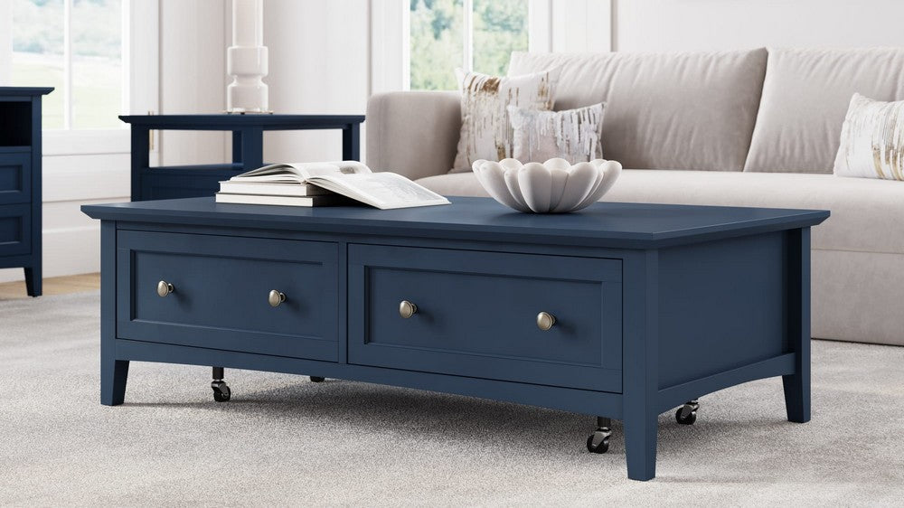 Modus Furniture - Grace Rectangle Coffee Tbl - Blbry - PNKX21 view 4