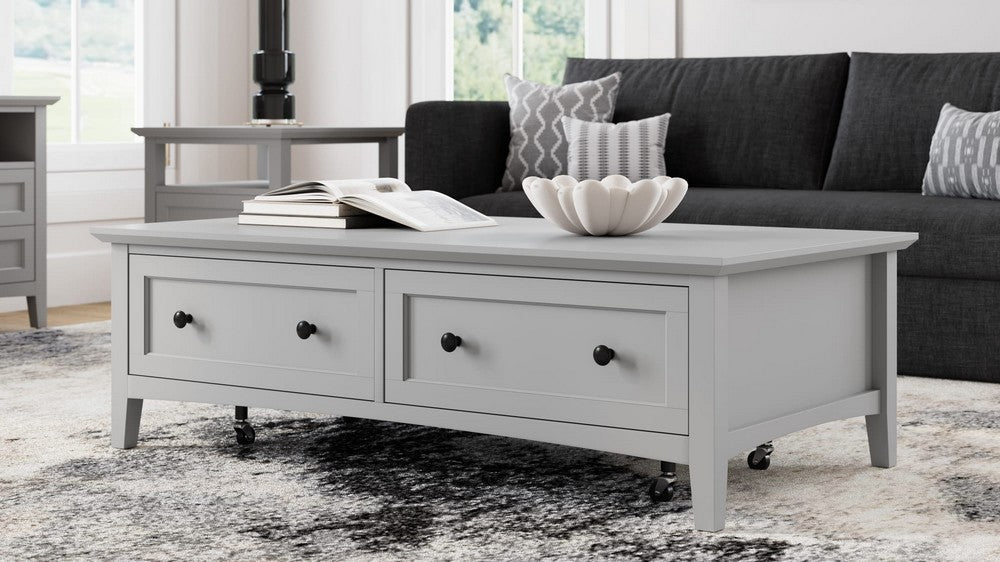 Modus Furniture - Grace Rectangle Coffee Tbl - El Gry - PNKG21 view 4