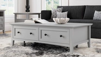 Modus Furniture - Grace Rectangle Coffee Tbl - El Gry - PNKG21 view 4