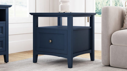 Modus Furniture - Grace Square End Tbl - Blbry - PNKX22 view 3
