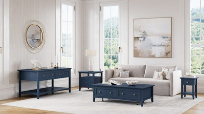 Modus Furniture - Grace Square End Tbl - Blbry - PNKX22 view 4