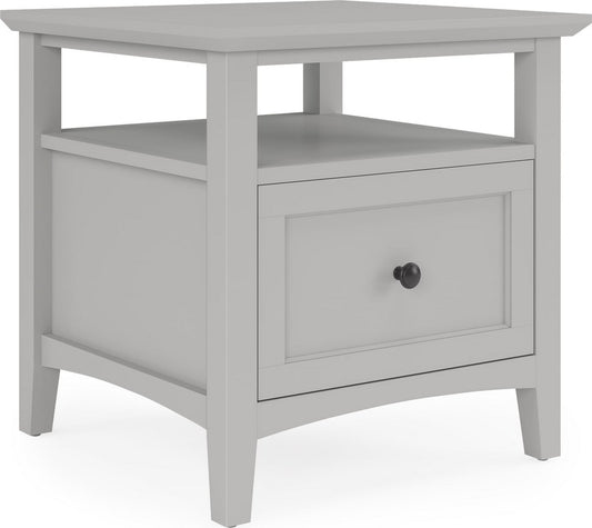 Modus Furniture - Grace Square End Tbl - El Gry - PNKG22 view 1