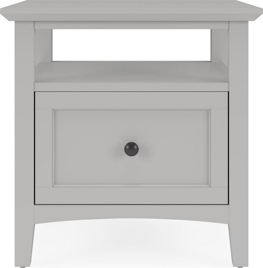 Modus Furniture - Grace Square End Tbl - El Gry - PNKG22 view 2