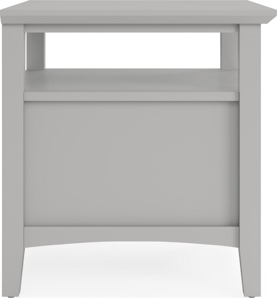 Modus Furniture - Grace Square End Tbl - El Gry - PNKG22 view 3