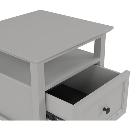 Modus Furniture - Grace Square End Tbl - El Gry - PNKG22 view 6