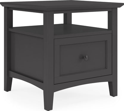 Modus Furniture - Grace Square End Tbl - Rvn - PNRB22 view 1