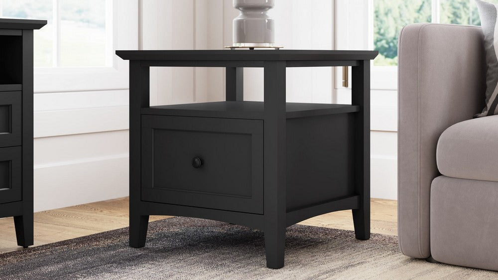 Modus Furniture - Grace Square End Tbl - Rvn - PNRB22 view 4