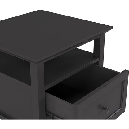 Modus Furniture - Grace Square End Tbl - Rvn - PNRB22 view 6