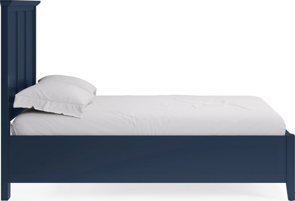 Modus Furniture - Grace Three Panel Bed in Blueberry - PNKXL3 view 3