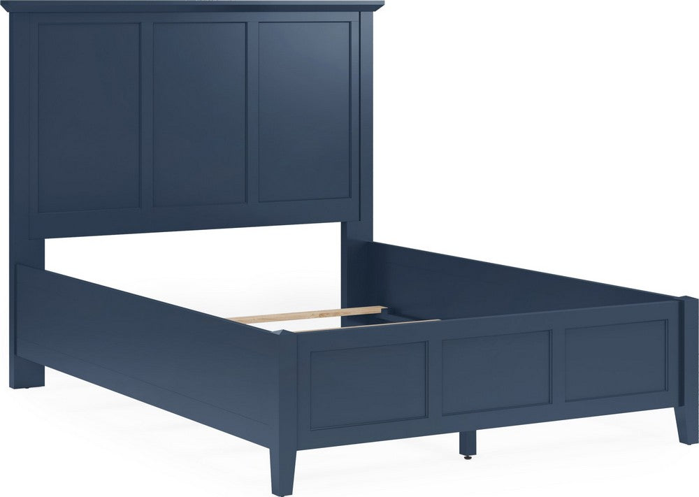 Modus Furniture - Grace Three Panel Bed in Blueberry - PNKXL3 view 4