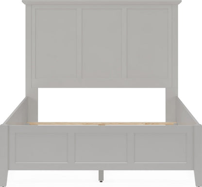 Modus Furniture - Grace Three Panel Bed in Elephant Grey - PNKGL3 view 5