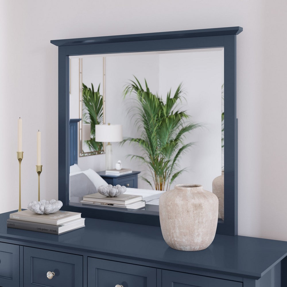 Modus Furniture - Grace Wall or Dresser Mirror in Blueberry - PNKX83 view 4