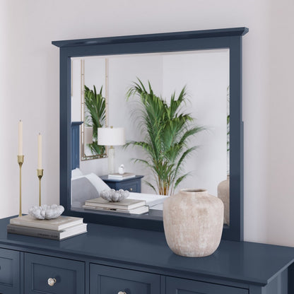Modus Furniture - Grace Wall or Dresser Mirror in Blueberry - PNKX83 view 4