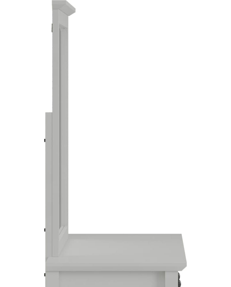 Modus Furniture - Grace Wall or Dresser Mirror in Elephant Grey - PNKG83 view 3