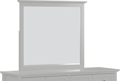 Modus Furniture - Grace Wall or Dresser Mirror in Elephant Grey - PNKG83 view 4