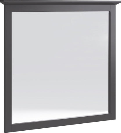 Modus Furniture - Grace Wall or Dresser Mirror in Raven Black - PNRB83 view 1