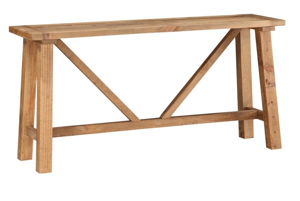 Modus Furniture - Harby Reclaimed Wood Console Table in Rustic Tawny - 8W6823 veiw 1