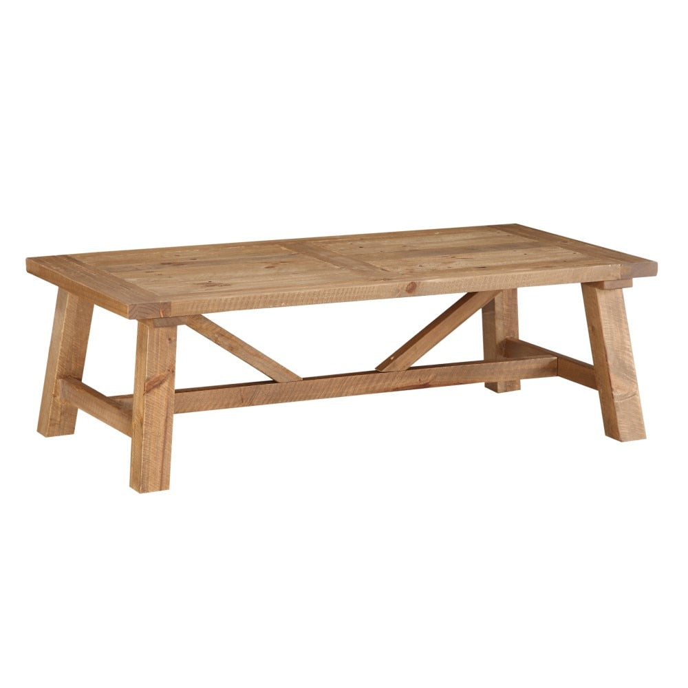 Modus Furniture - Harby Reclaimed Wood Rectangular Coffee Table in Rustic Tawny - 8W6821 veiw 3