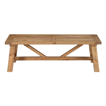 Modus Furniture - Harby Reclaimed Wood Rectangular Coffee Table in Rustic Tawny - 8W6821 veiw 4