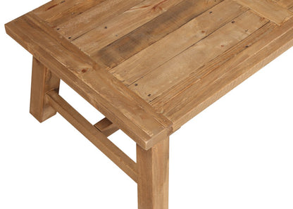 Modus Furniture - Harby Reclaimed Wood Rectangular Coffee Table in Rustic Tawny - 8W6821 veiw 5